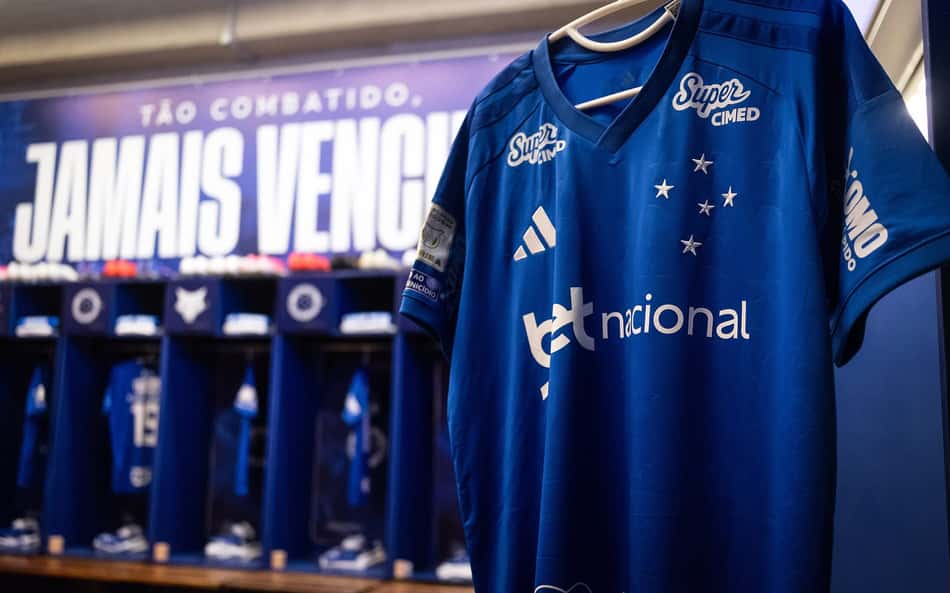 Vestiário do Cruzeiro contra o CAP