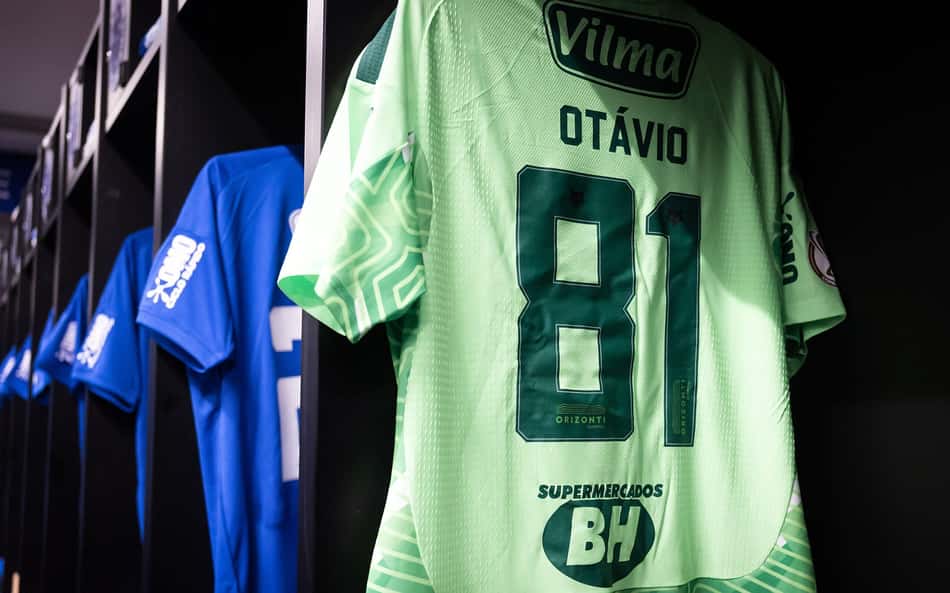 Vestiário do Cruzeiro na Arena MRV