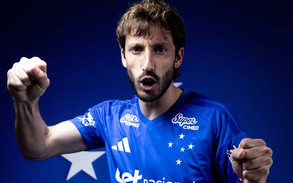 Lucho Rodríguez, novo atacante do Cruzeiro.
