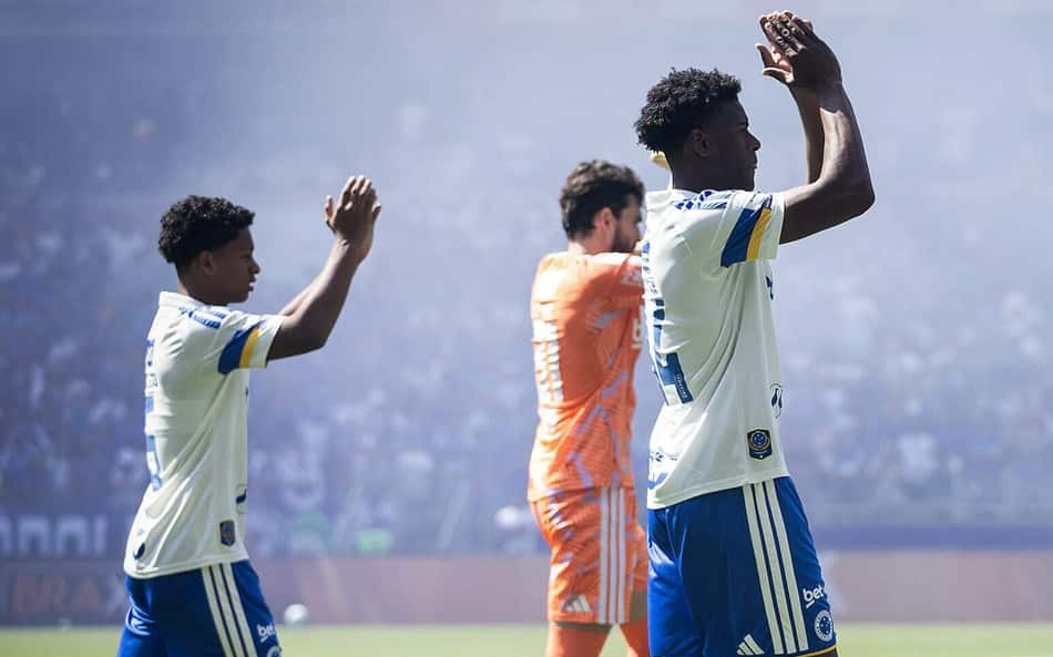 Zé Lucas e Otavio no Mineirão