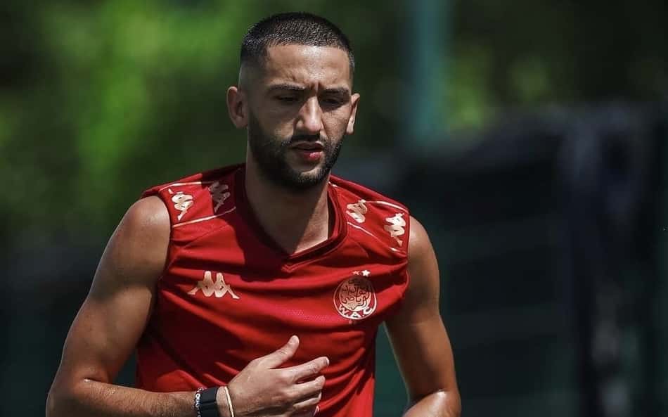 Ziyech, alvo do Botafogo, pertence ao Wydad Casablanca, do Marrocos