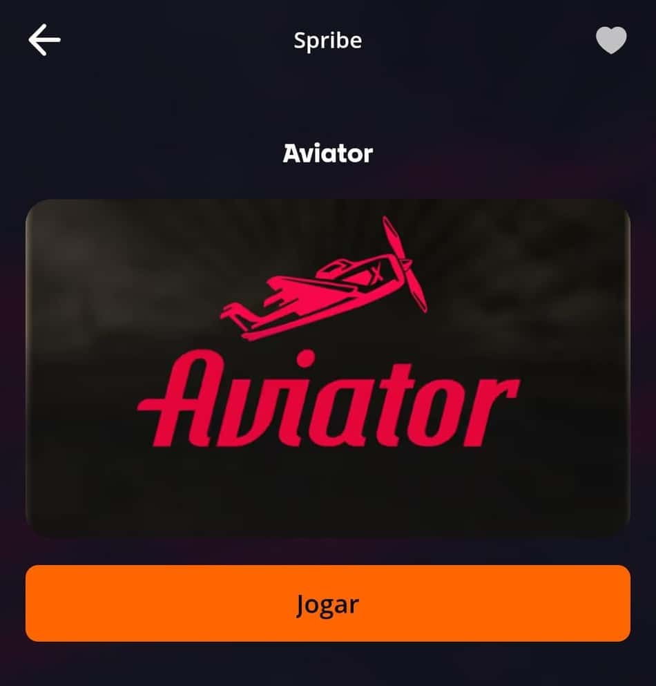 Captura de tela do Aviator no cassino Betsson.