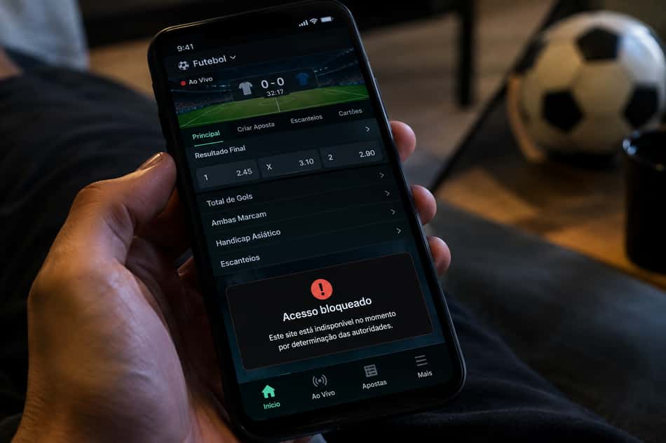 Simulação de jogo de aposta online