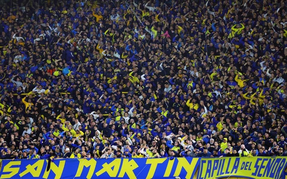 Estádio do Boca lotado