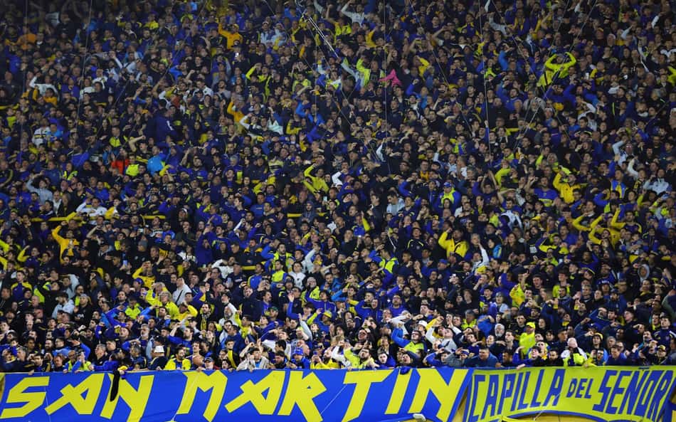 Estádio do Boca lotado