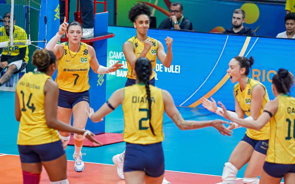 Rival? Disparidade entre Brasil e Argentina marca duelo do Sul-Americano de vôlei