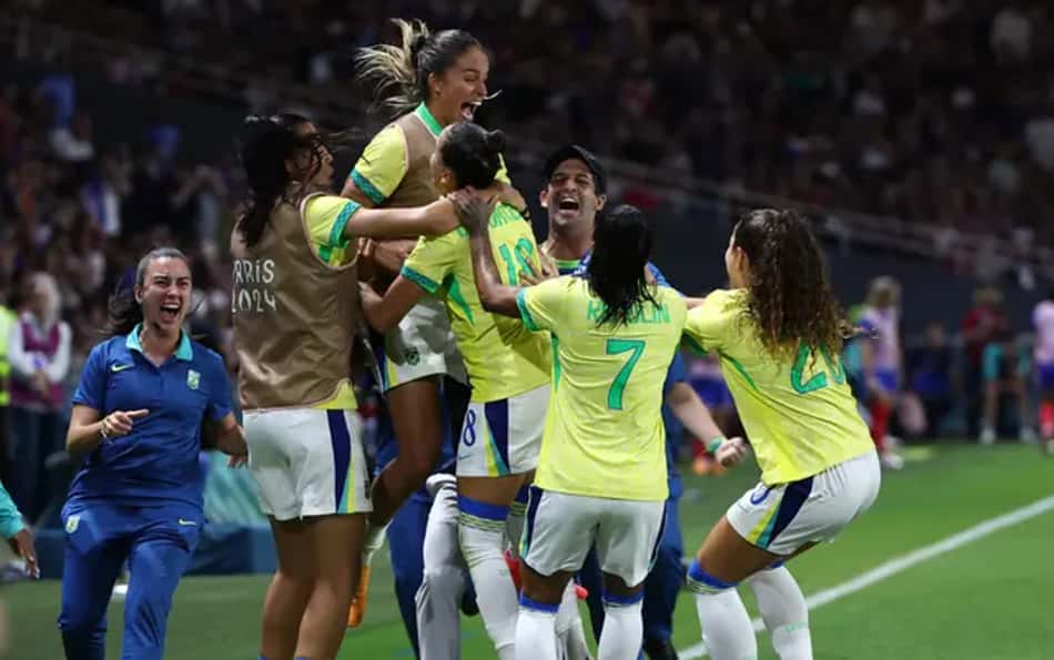 Brasil vence a França no futebol feminino dos Jogos de Paris