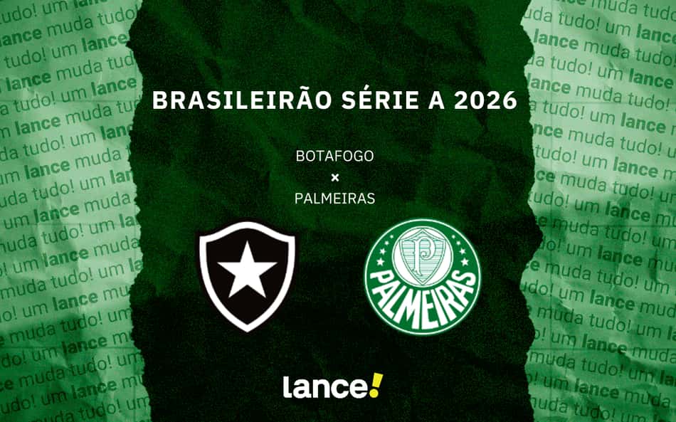 Botafogo x Palmeiras: onde assistir, horário e escalações