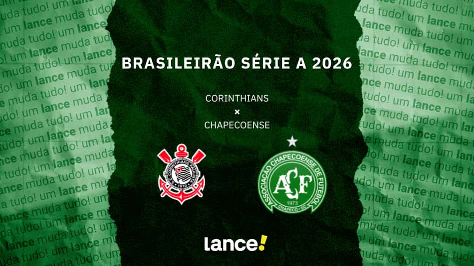 Corinthians x Chapecoense: onde assistir, horário e escalações