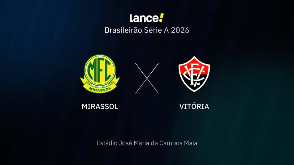 Brasileirão Série A 2026 - Mirassol x Vitória