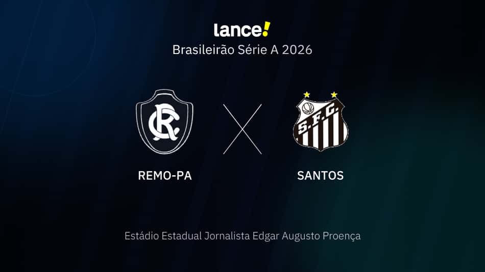 Brasileirão Série A 2026 - Remo-PA x Santos