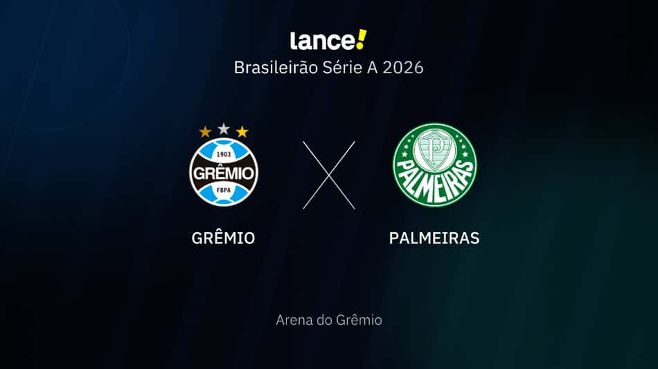 Brasileirão Série A 2026 - Grêmio x Palmeiras
