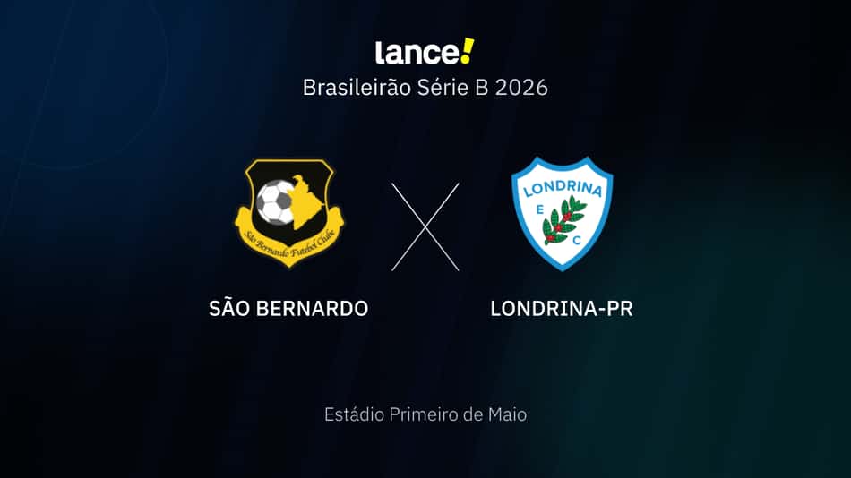 Brasileirão Série B 2026 - São Bernardo x Londrina-PR