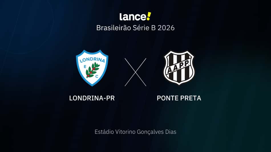 Londrina-PR x Ponte Preta: onde assistir, horário e escalações