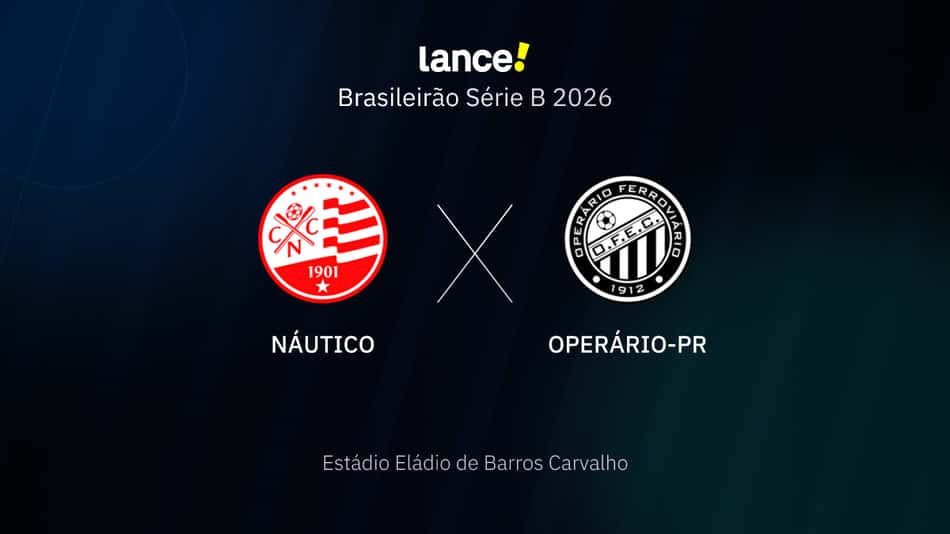 Brasileirão Série B 2026 - Náutico x Operário-PR