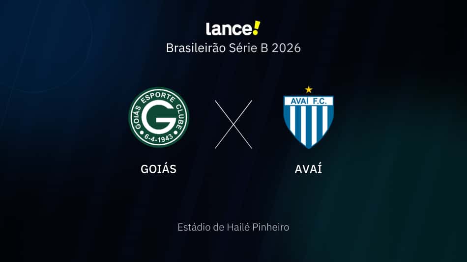 Brasileirão Série B 2026 - Goiás x Avaí
