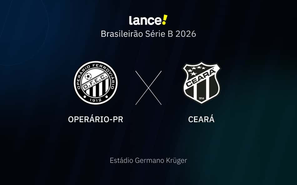 Brasileirão Série B 2026 - Operário-PR x Ceará