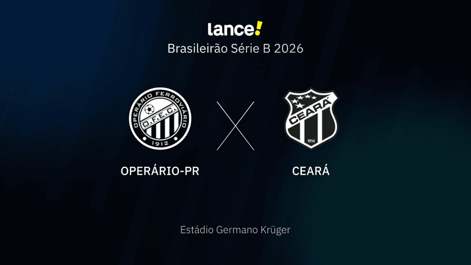 Brasileirão Série B 2026 - Operário-PR x Ceará