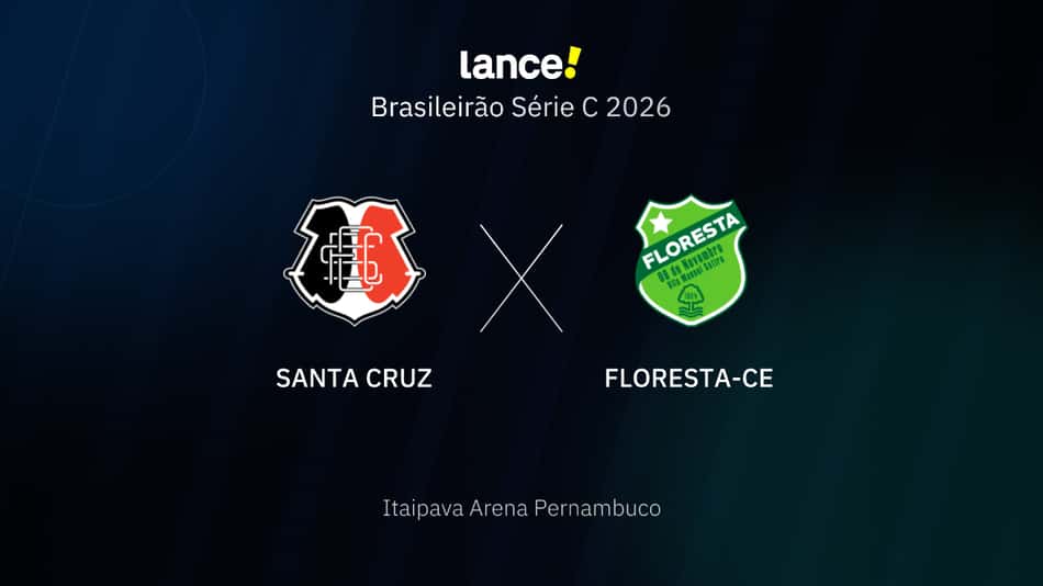 Brasileirão Série C 2026 - Santa Cruz x Floresta-CE