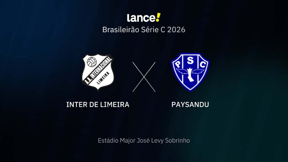 Brasileirão Série C 2026 - Inter de Limeira x Paysandu