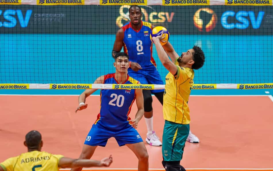 AO VIVO: Acompanhe Brasil e Venezuela pelo Sul-Americano de Vôlei