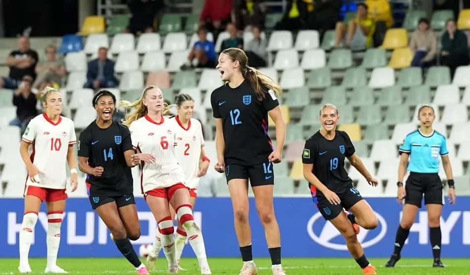 Canadá e Inglaterra empatam na primeira rodada da Copa do Mundo Feminina Sub-20