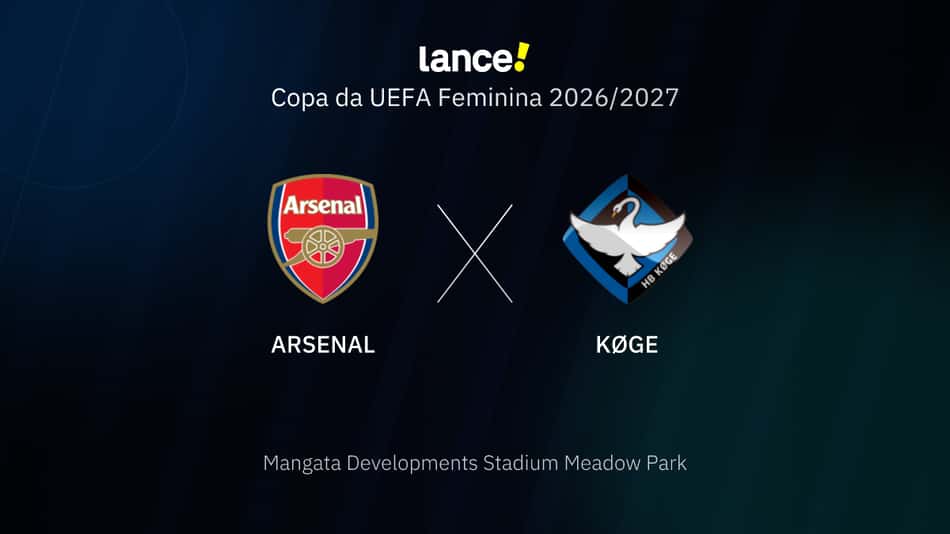 Arsenal x Køge: onde assistir, horário e escalações