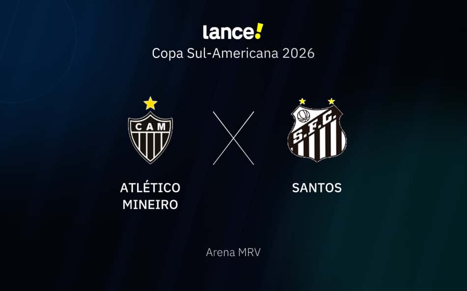 Copa Sul-Americana 2026 - Atlético Mineiro x Santos