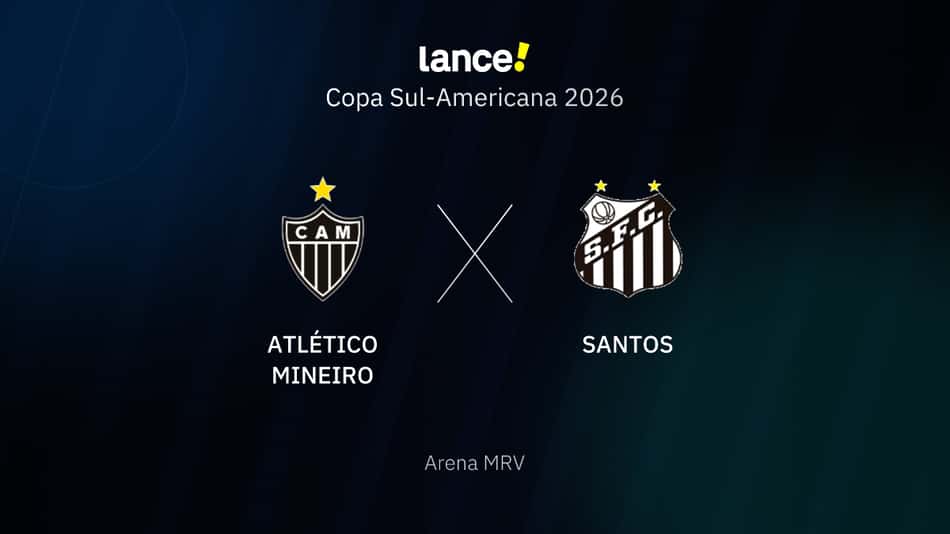 Copa Sul-Americana 2026 - Atlético Mineiro x Santos