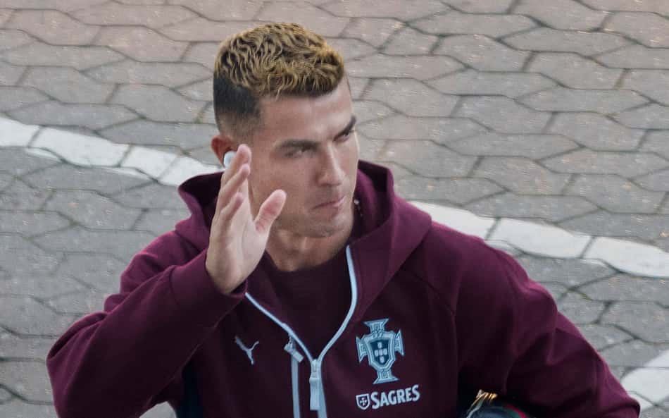 Cristiano Ronaldo na concentração da seleção de Portgal
