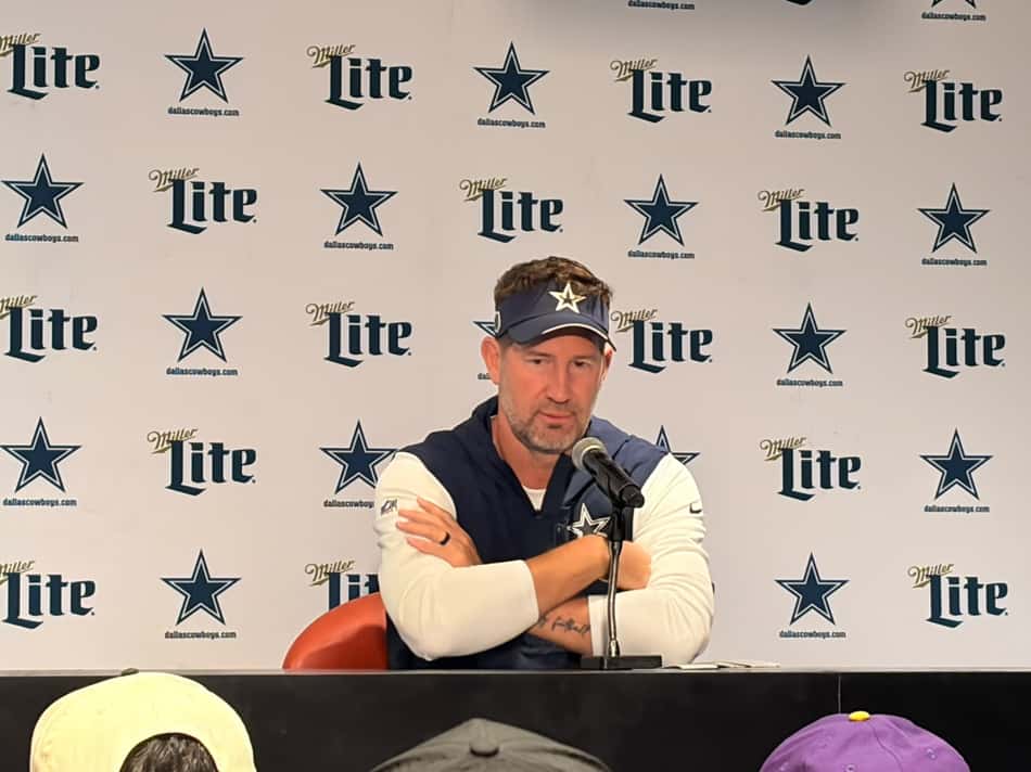 Brian Schottenheimer é o treinador do Dallas Cowboys