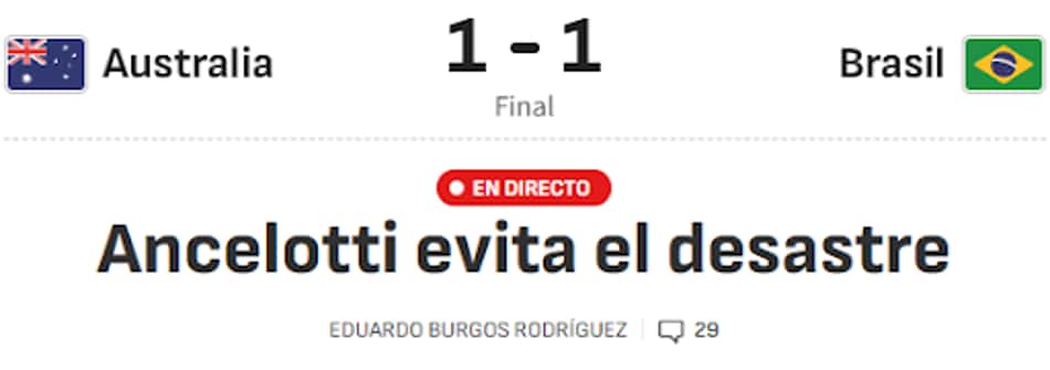 Marca e As destacam atuação sem brilho da Amarelinha e apontam que o "jogo bonito ficou para trás"