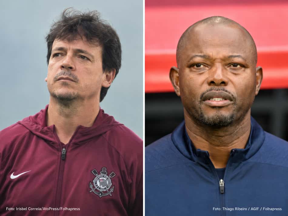 Fernando Diniz e Marcão se reencontram em Corinthians x Fluminense
