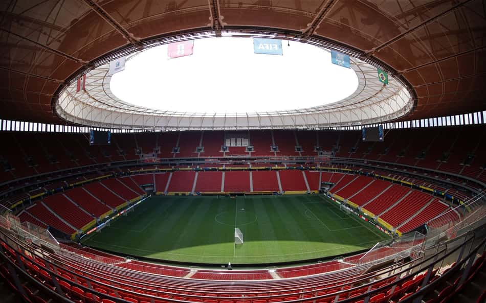 Estádio Nacional Mané Garrincha, em Brasília
