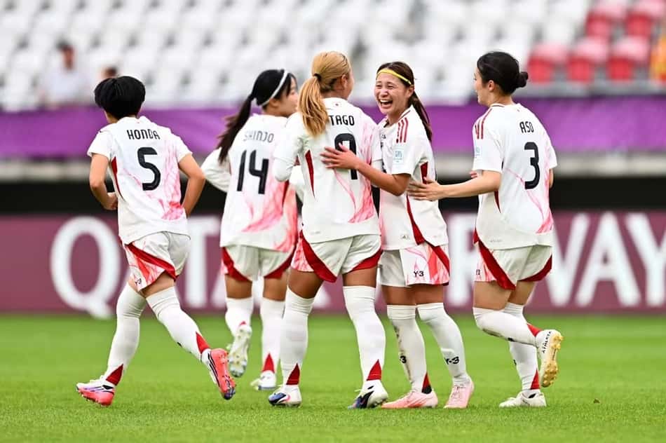 Jogadoras dos Estados Unidos comemoram vitória na Copa do Mundo Feminina Sub-20