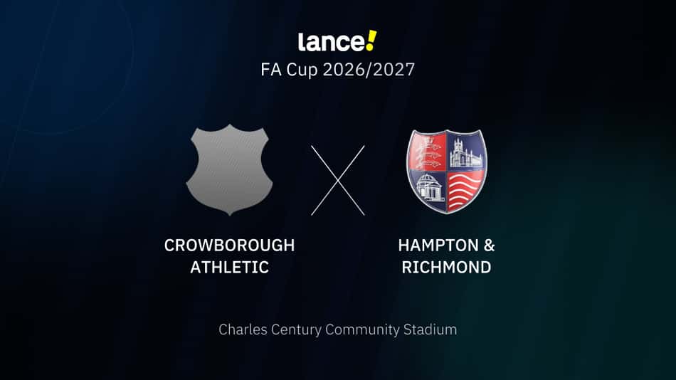 FA Cup 2026/2027 - Crowborough Athletic x Hampton & Richmond