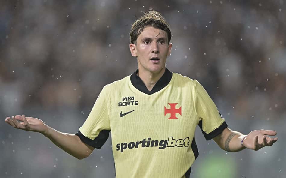 Facundo Colidio em Vasco 3x1 Cruzeiro pelo Brasileirão