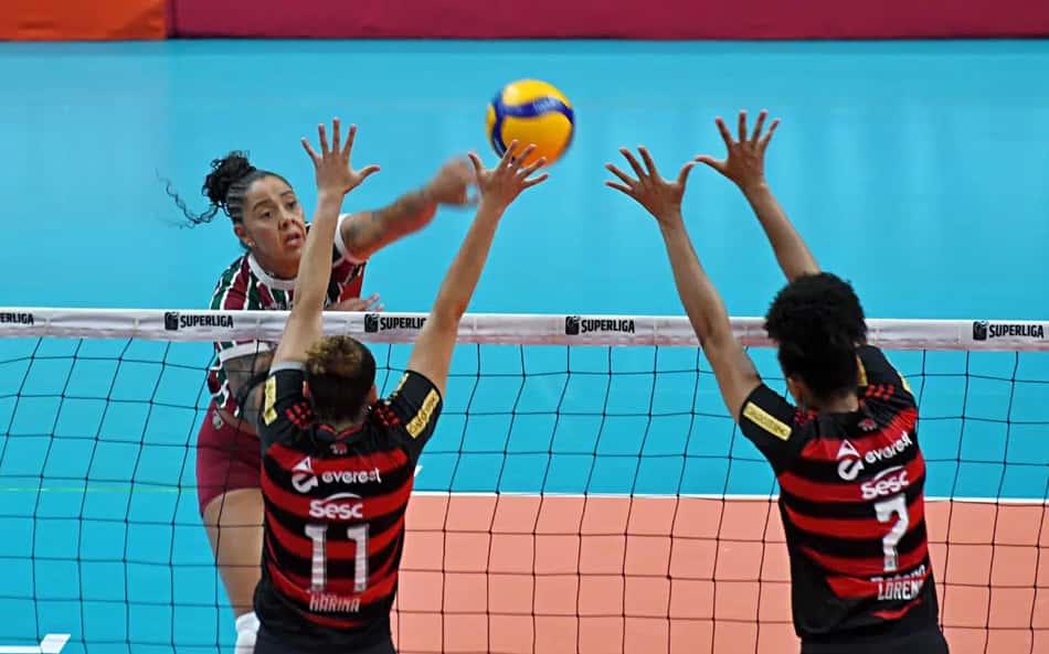 Sesc RJ Flamengo x Fluminense na Superliga feminina de vôlei 2025/26
