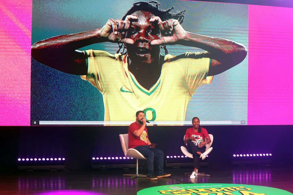 Dona de duas pratas olímpicas no futebol, Formiga participou do encontro Esporte Cria 2026