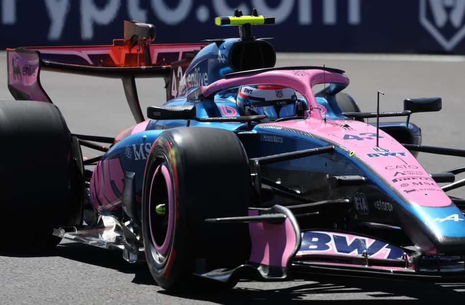 Franco Colapinto em ação no GP da Espanha pela F1 2026