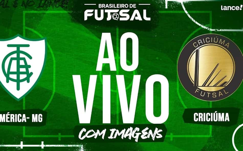 América x Criciúma Futsal: onde assistir ao vivo pelo Brasileirão de Futsal