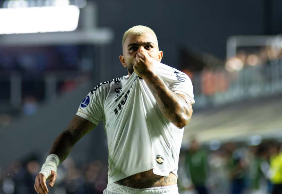 Gabigol marcou 101 gols com a camisa do Santos. (Foto: (Foto: Carlos Torres/Agencia Enquadrar/Folhapress)