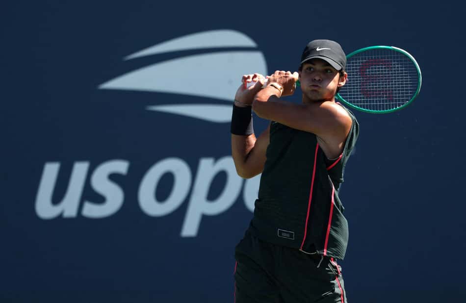 Guto Miguel durante o US Open Juvenil