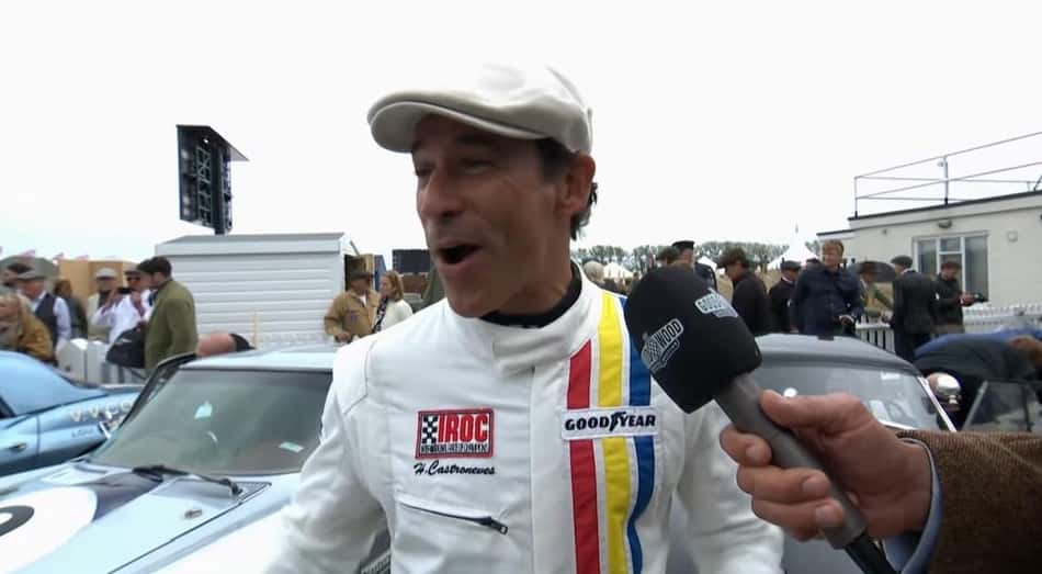 Helio Castroneves em Goodwood