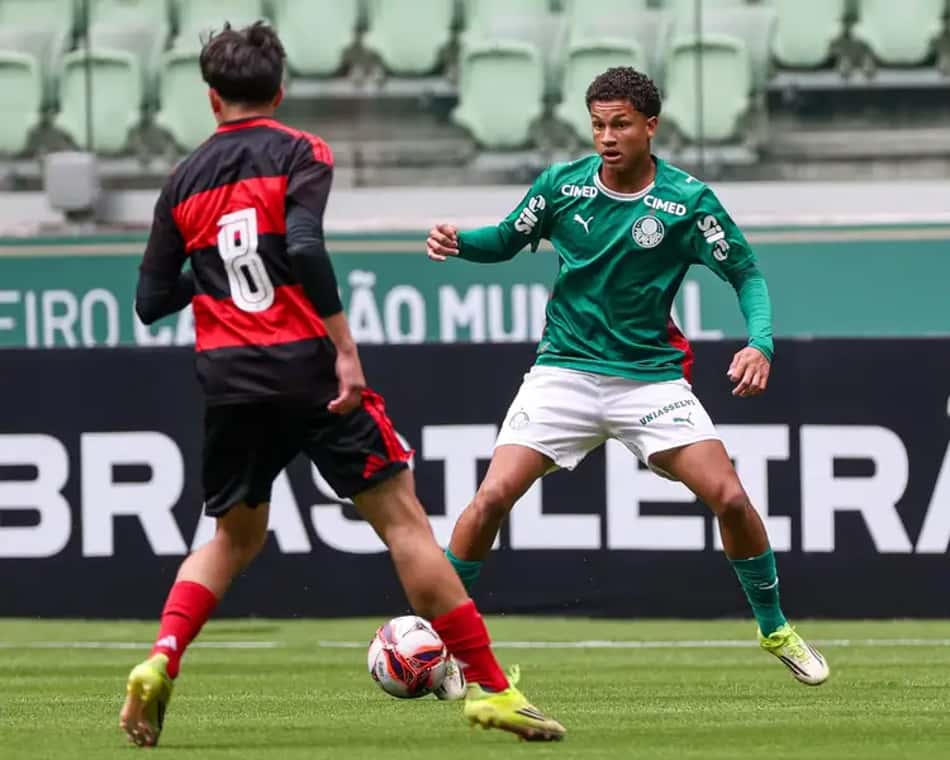 Palmeiras perdeu para o Flamengo pelo Brasileiro Sub-17