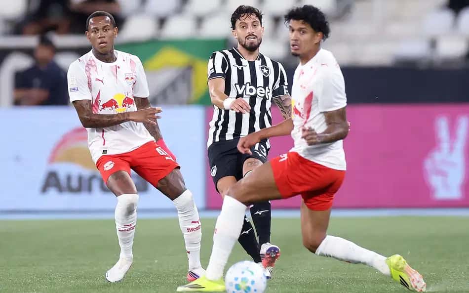 Botafogo e Bragantino ficaram no empate no Nilton Santos