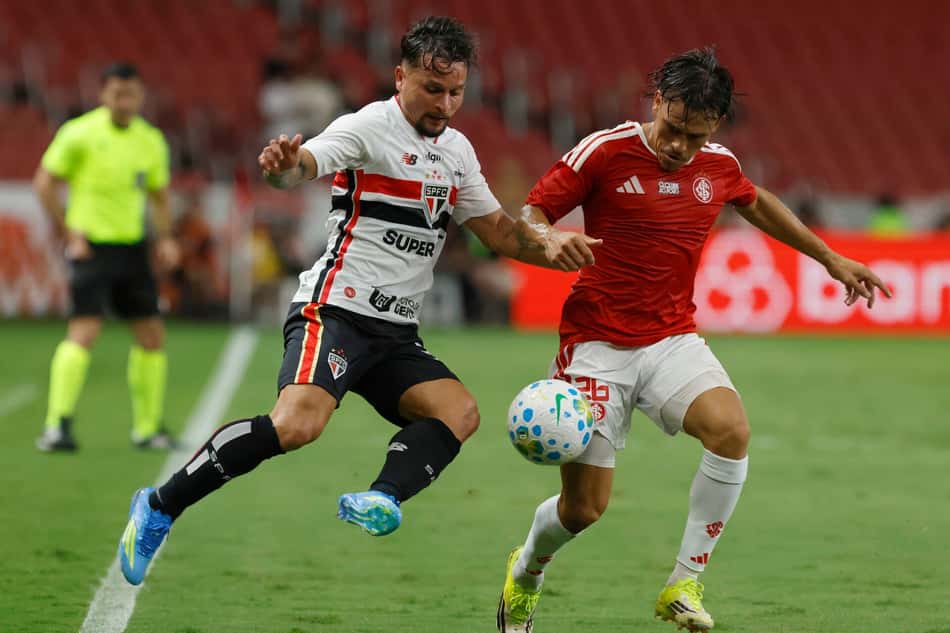 Internacional e São Paulo se enfretaram em abril de 2026 (Foto: Rubens Chiri / São Paulo FC)