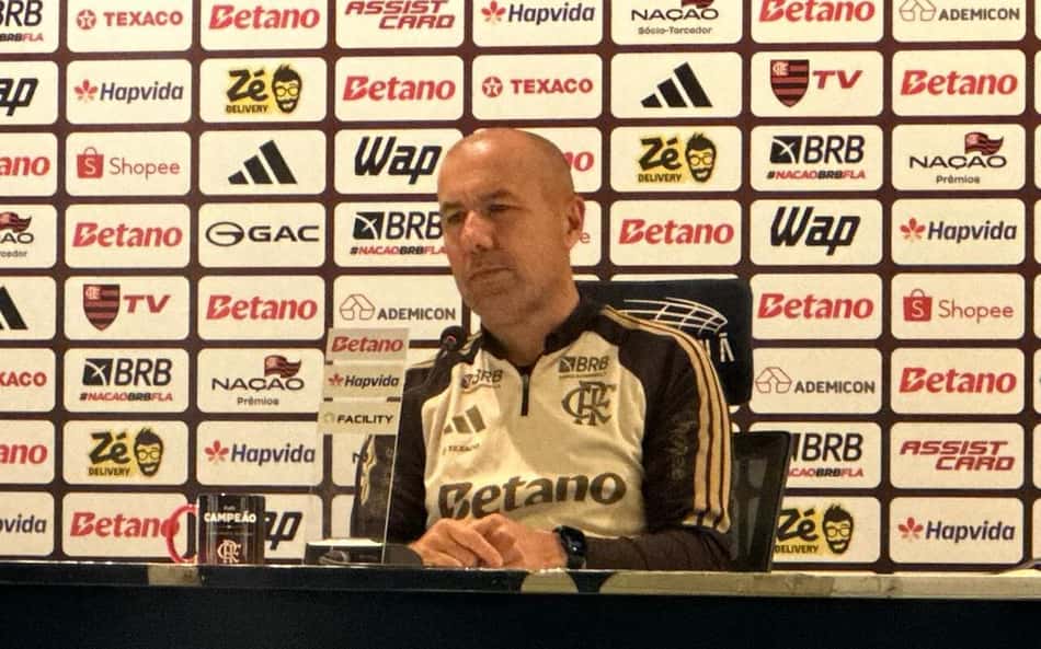 Jardim, técnico do Flamengo, após vitória contra o Mirassol