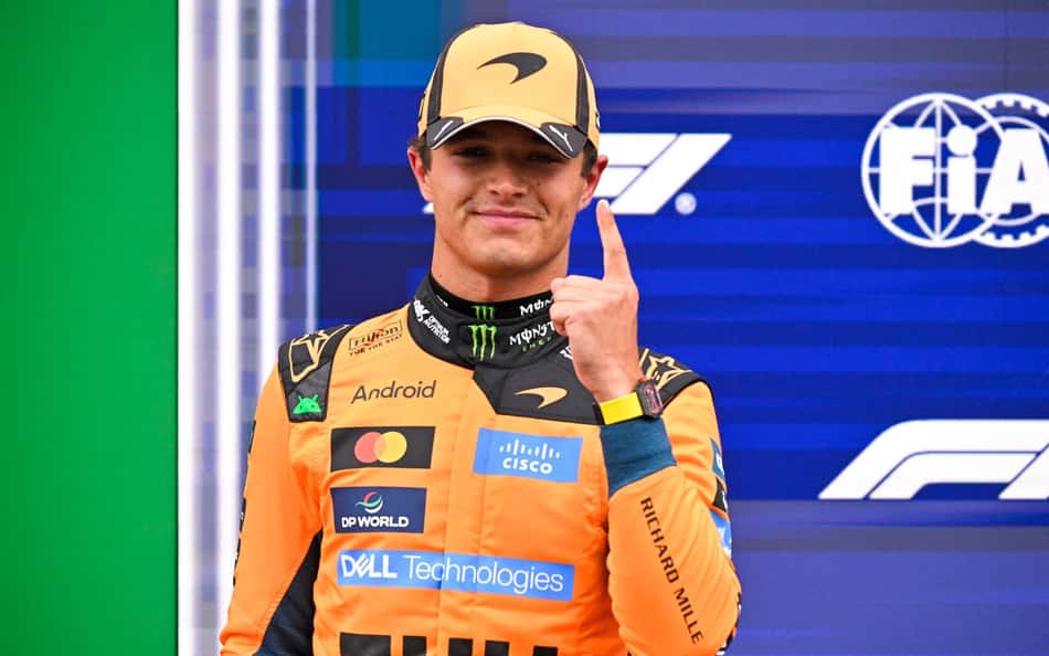 Norris conquista primeira pole da história em Madring pela F1