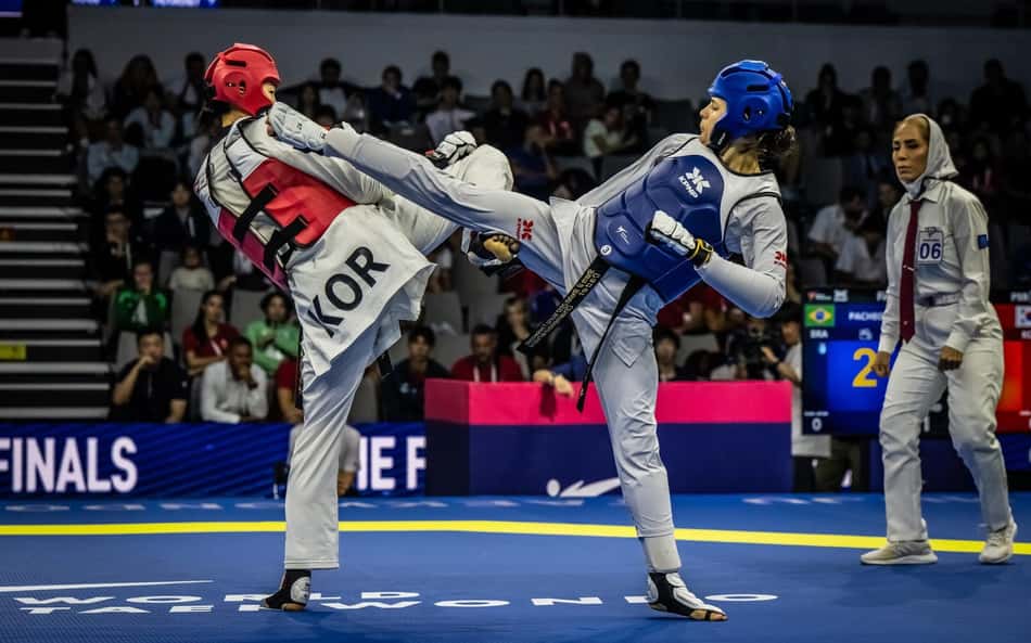 Maria Clara Pacheco é ouro no Grand Prix de Taekwondo